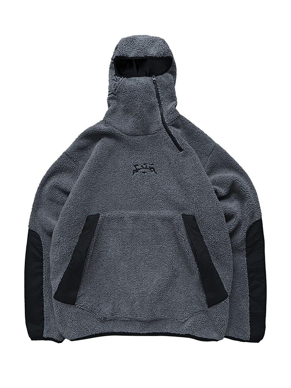 Shearling-Lined Hooded Sweatshirts