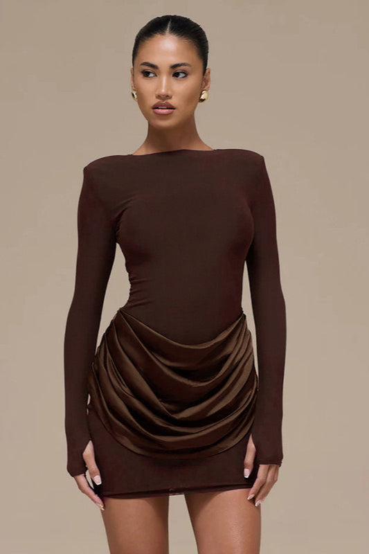 Ruched Bodycon Dress