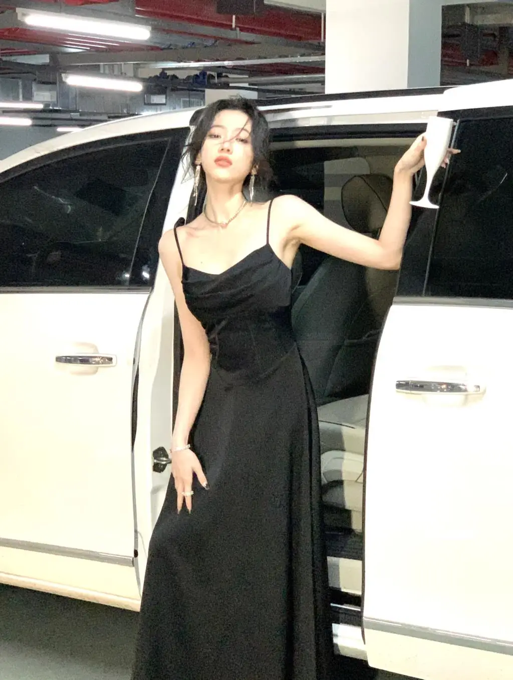 New Summer Satin Midi Dress Women Slim Spaghetti Strap Elegant Party Dresses Wedding Evening Birthday Backless Prom Robe Clothes 37 New Summer Satin Midi Dress Women Slim Spaghetti Strap Elegant Party Dresses Wedding Evening Birthday Backless Prom Robe Clothes