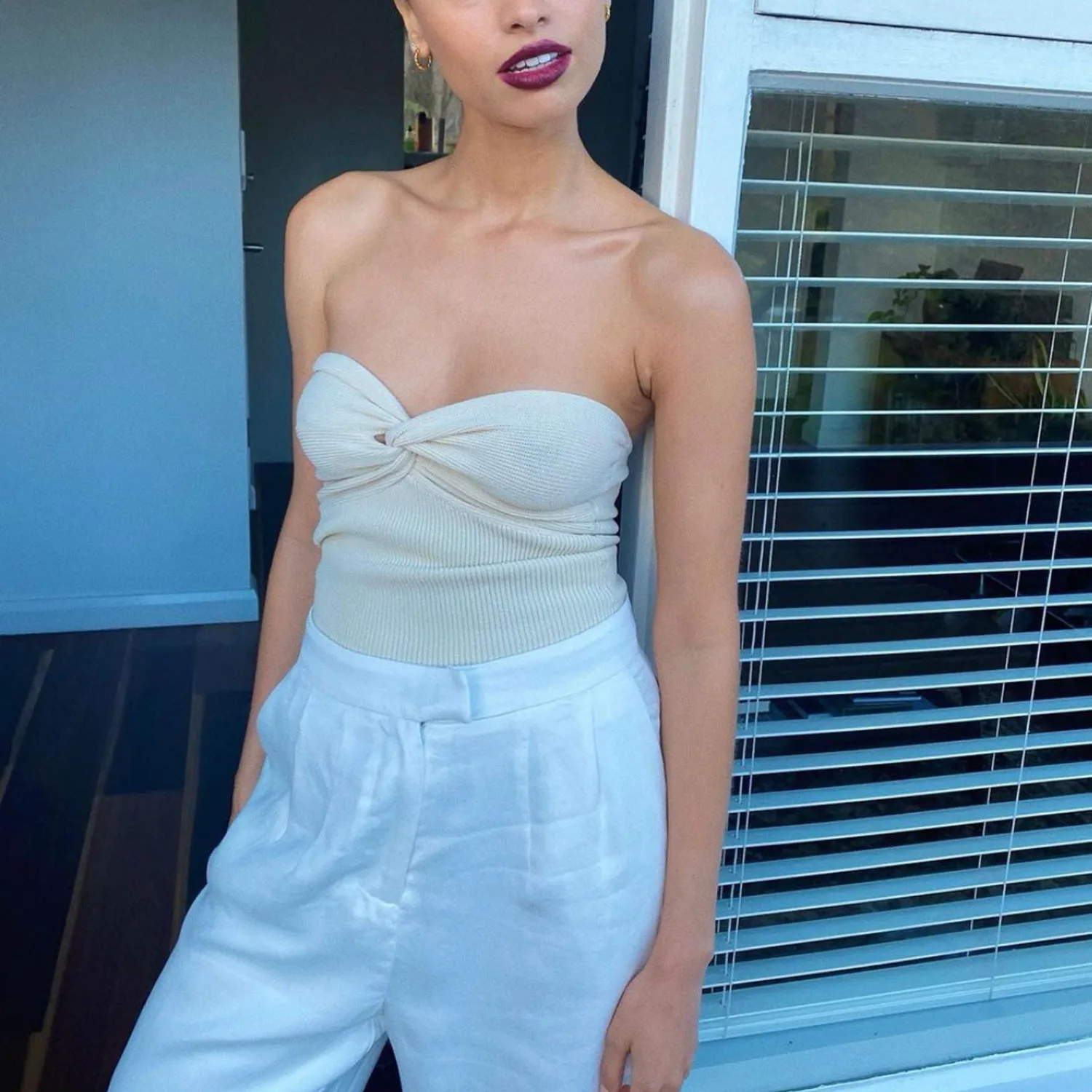 Ootddress Twist Tube Tops For Women Sexy Strapless Corset Top Tee Off-Shoulder Cute Y2k Cropped Tops Knit Bustier Summer Streetwear 20 Ootddress Twist Tube Tops For Women Sexy Strapless Corset Top Tee Off-Shoulder Cute Y2k Cropped Tops Knit Bustier Summer Streetwear