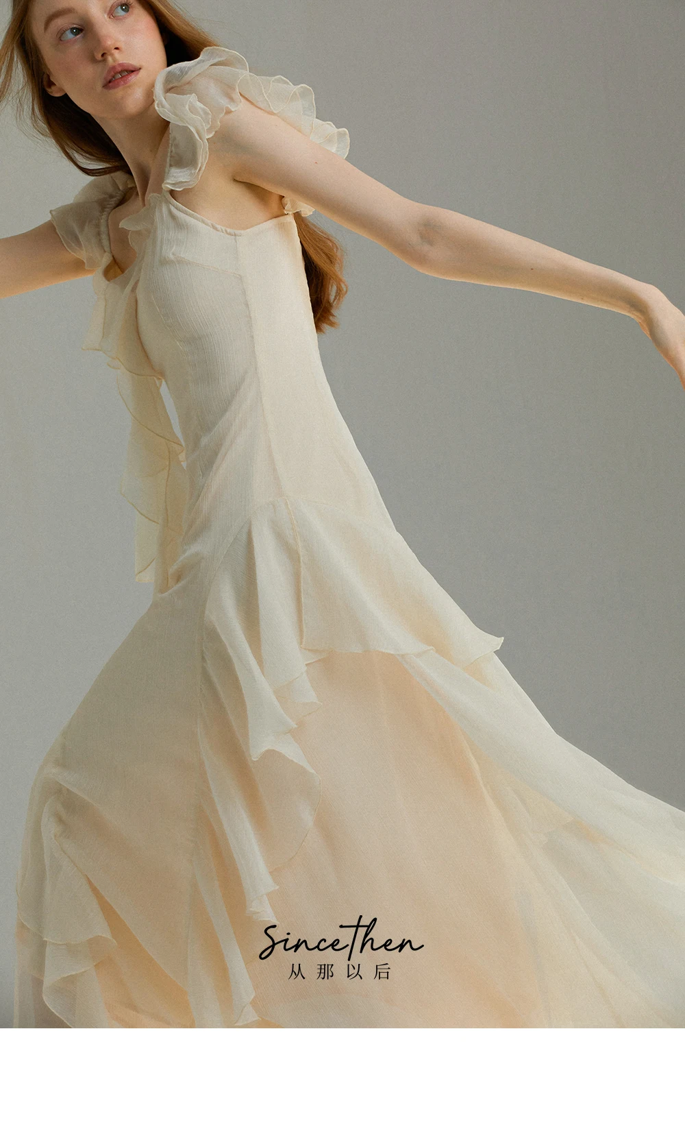 French Elegant Ruffles Midi Dress Women Summer New Sleeveless V-neck Holiday Beach Style A-line Party Prom Robe Vestido Mujer 37 French Elegant Ruffles Midi Dress Women Summer New Sleeveless V-neck Holiday Beach Style A-line Party Prom Robe Vestido Mujer