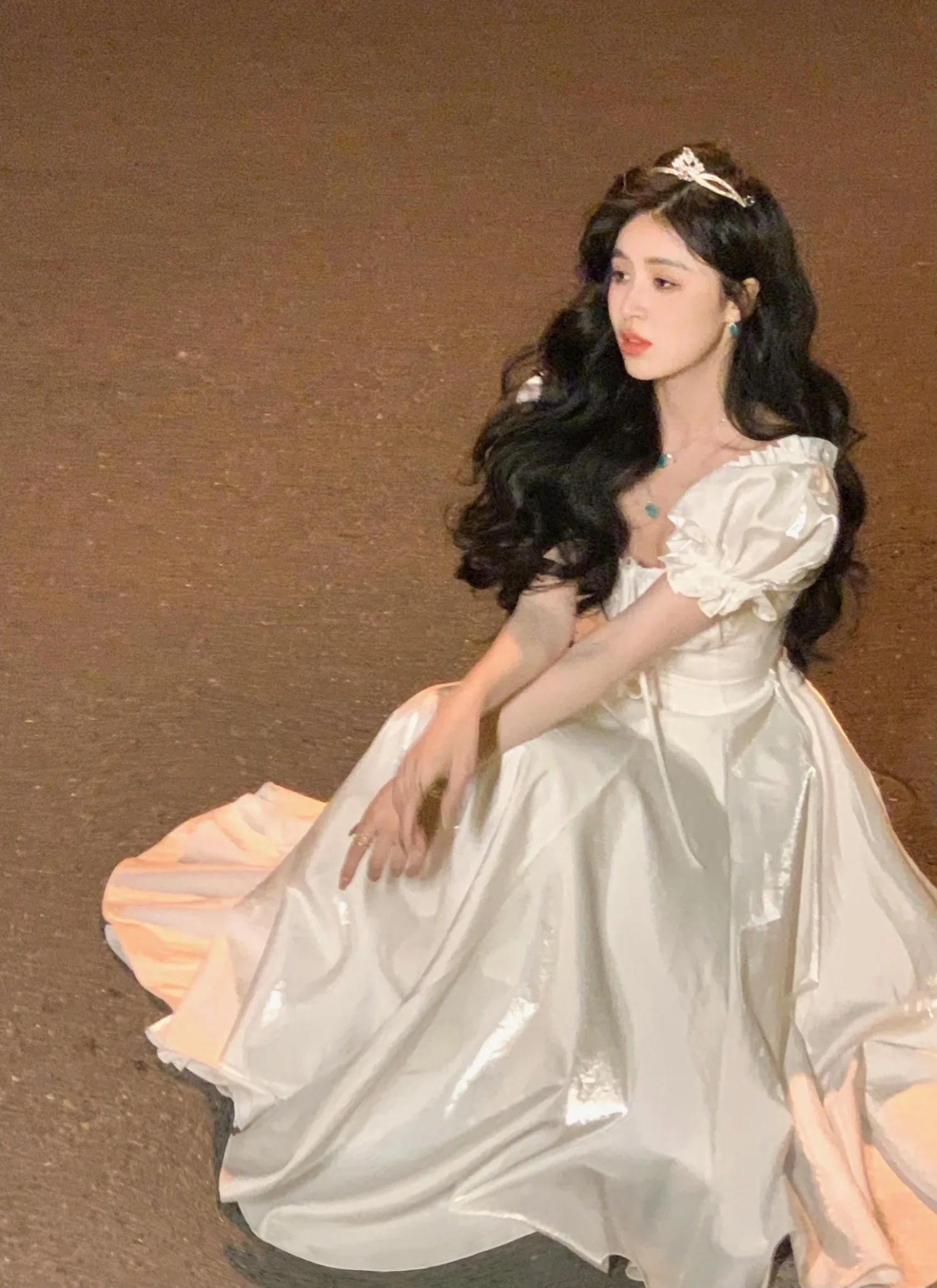 Elegant Evening Party Dress Women 2025 Spring Summer Prom Robe Vestidos Korean A-line Princess Romantic Graduation Dresses New