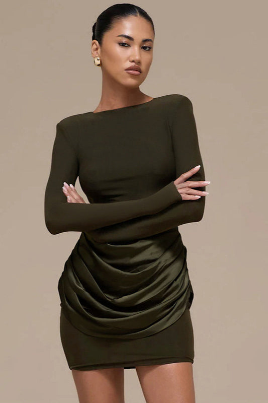 Ruched Bodycon Dress
