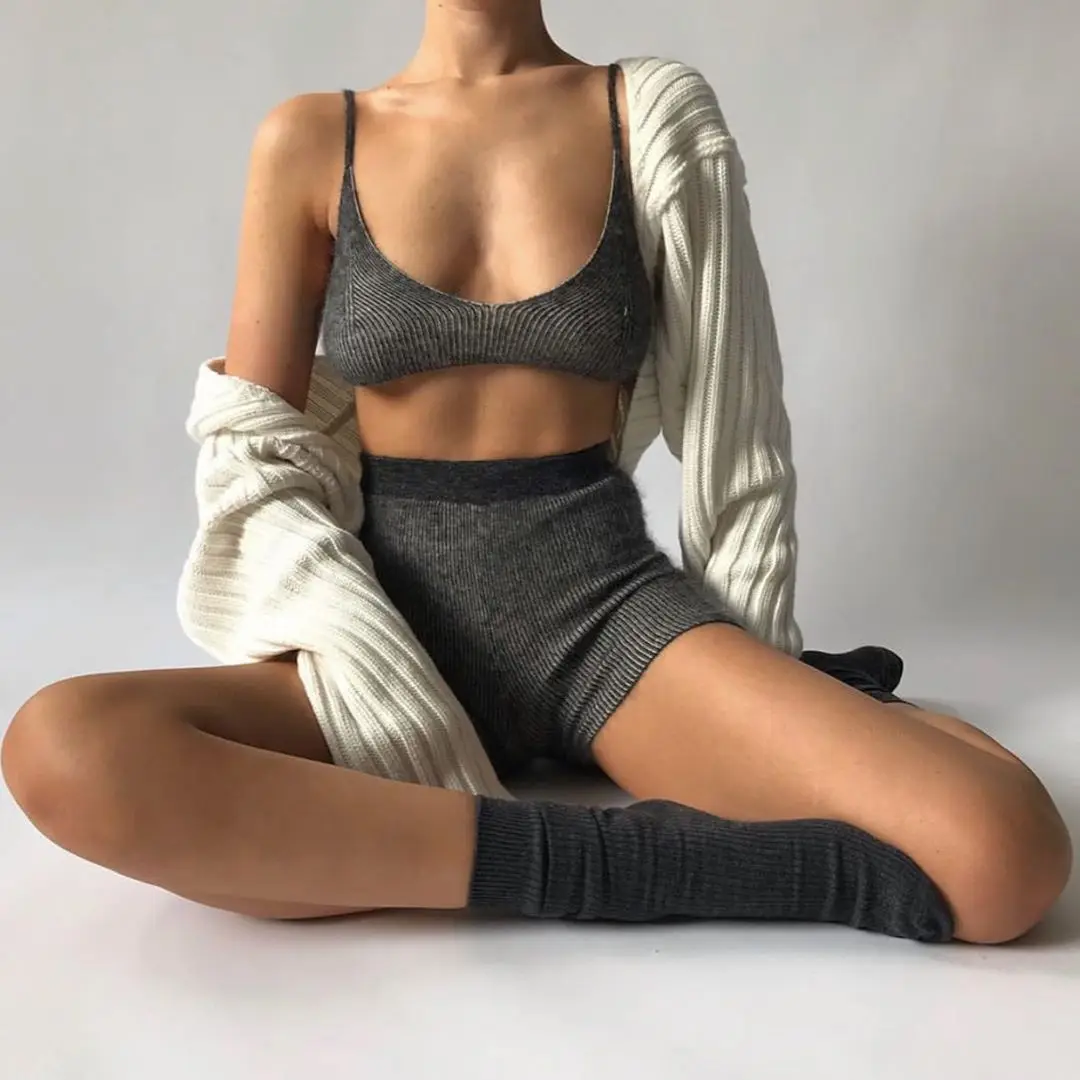 Ootddress White Women Sweater Shrugs Cropped Top Full Lantern Sleeve Knitwear Pullover Sexy Summer High Street Outwear 2025 Spring 36 Ootddress White Women Sweater Shrugs Cropped Top Full Lantern Sleeve Knitwear Pullover Sexy Summer High Street Outwear 2025 Spring