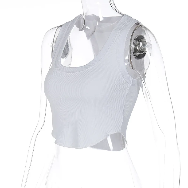 Ootddress Female Slim Patchwork Tank Top Sleeveless Casual White Y2k Top Slim Inner Basic Summer Vest Sexy For Women Crop top Vest 17 Ootddress Female Slim Patchwork Tank Top Sleeveless Casual White Y2k Top Slim Inner Basic Summer Vest Sexy For Women Crop top Vest