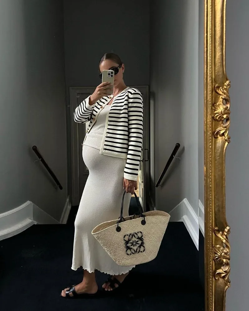 Ootddress Knitted Shorts 2 Piece Sets Womens Outfits Casual Loose Cardigan Sweater Woman Winter Street High Waist Short Suits Women