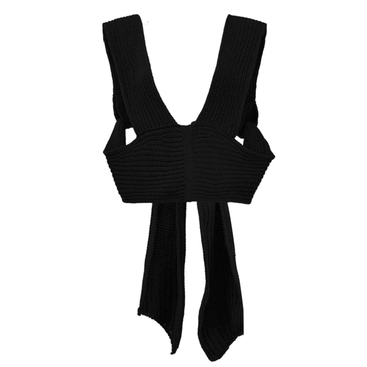 Ootddress 2025 New DIY Style Knitted Tank Top Sweater Female Streetwear Fashion High Waist Camisole Women Sexy Backless Bandage Tops 30 Ootddress 2025 New DIY Style Knitted Tank Top Sweater Female Streetwear Fashion High Waist Camisole Women Sexy Backless Bandage Tops