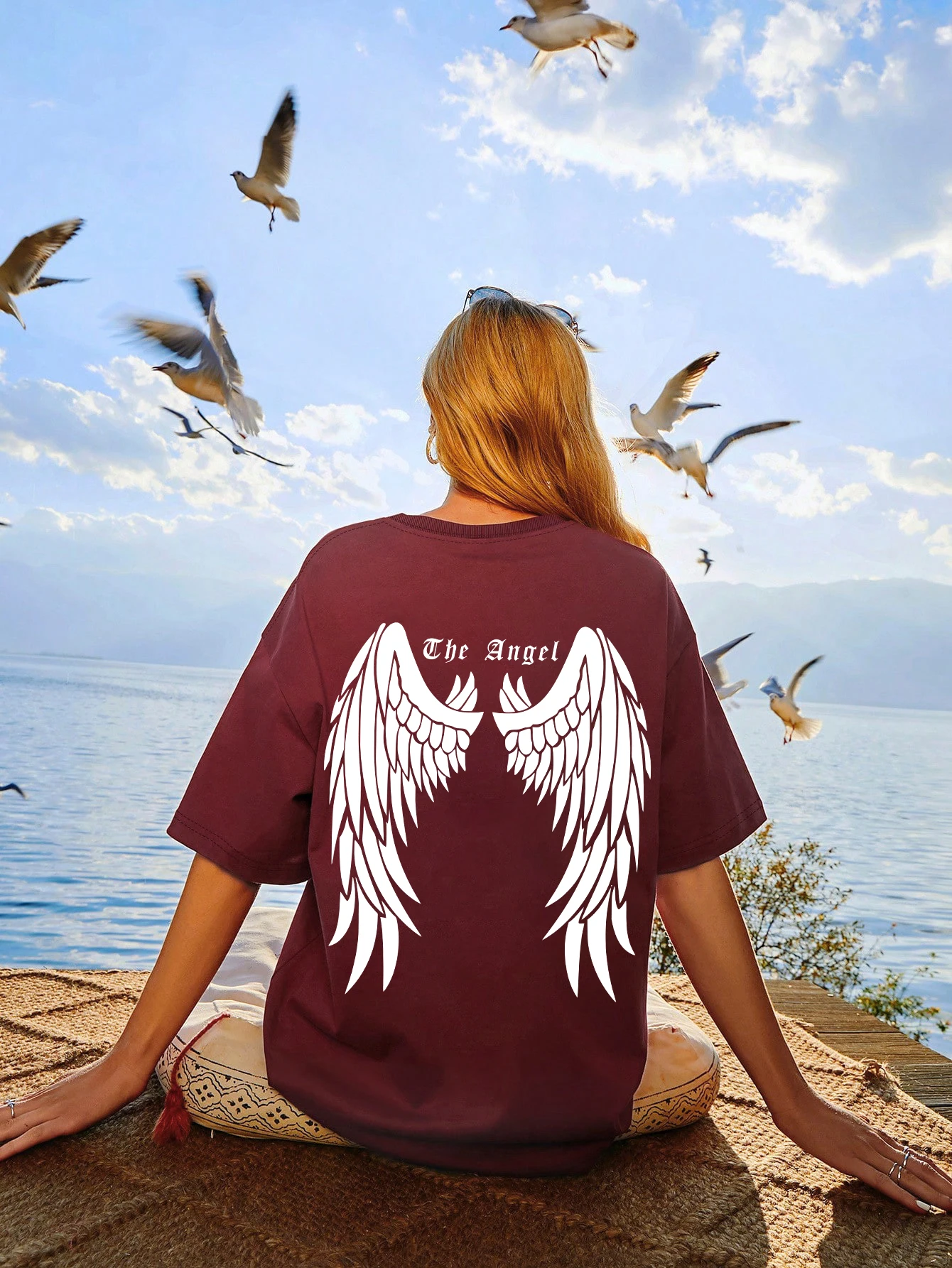 Dark Angel Wing Hot sale Graphic Printed T-Shirts For Women Loose Oversized Clothing Hip Hop Street Tshirt Cotton Short Sleeves 17 Dark Angel Wing Hot sale Graphic Printed T-Shirts For Women Loose Oversized Clothing Hip Hop Street Tshirt Cotton Short Sleeves