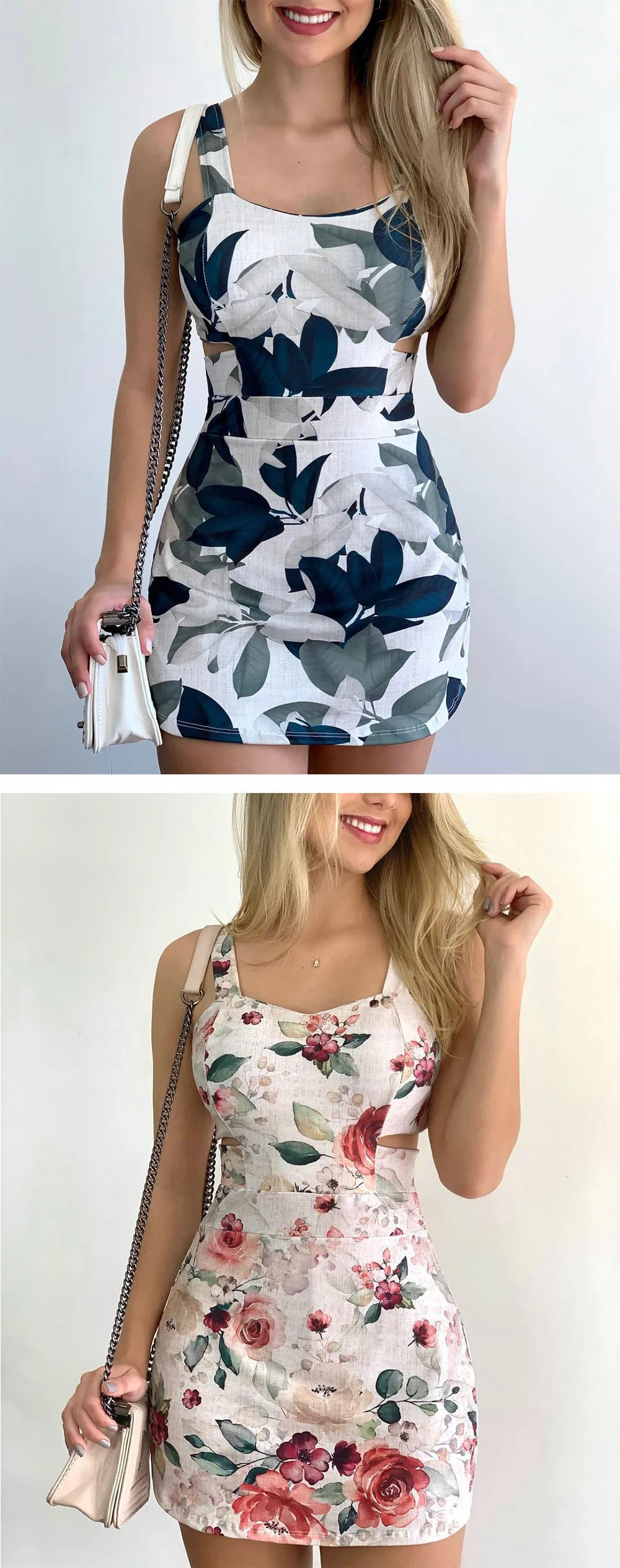 Summer Spaghetti Strap Mini Dresses For Women Color Printed Sleeveless Sexy Hollow Out Short Bodycon Dress Streetwear Vestidos 24 Summer Spaghetti Strap Mini Dresses For Women Color Printed Sleeveless Sexy Hollow Out Short Bodycon Dress Streetwear Vestidos