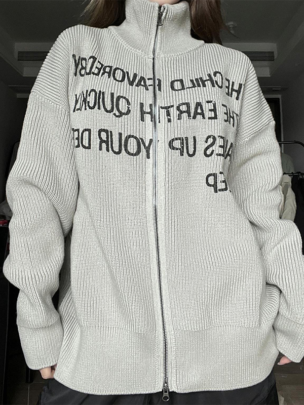 Loose Casual Knitted Cardigan
