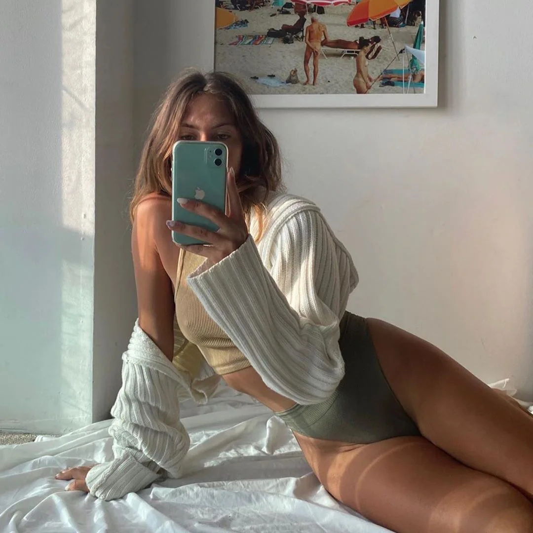 Ootddress White Women Sweater Shrugs Cropped Top Full Lantern Sleeve Knitwear Pullover Sexy Summer High Street Outwear 2025 Spring 35 Ootddress White Women Sweater Shrugs Cropped Top Full Lantern Sleeve Knitwear Pullover Sexy Summer High Street Outwear 2025 Spring