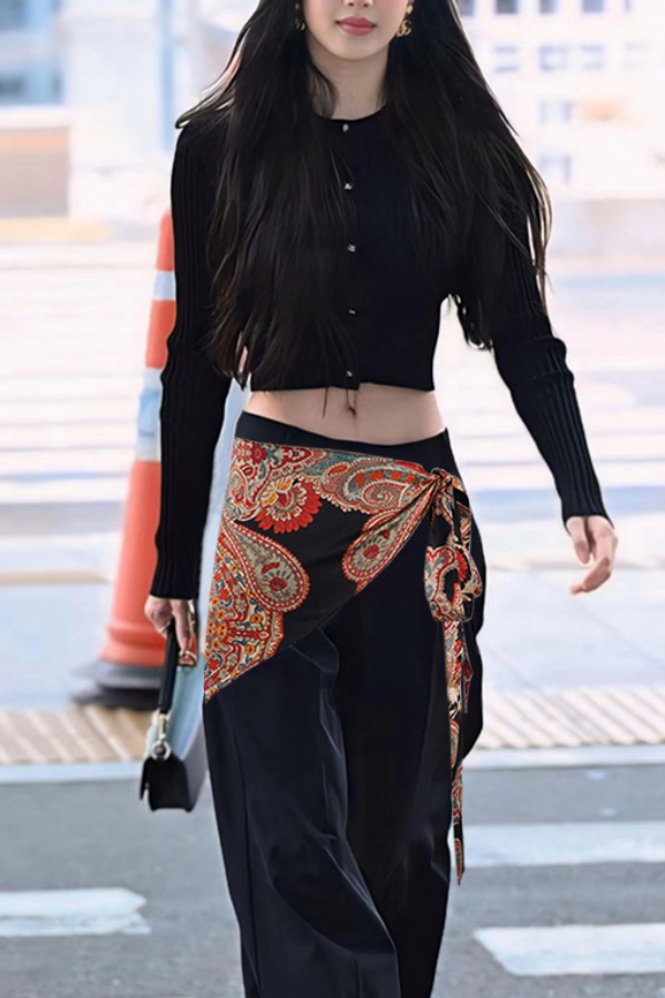 Bohemian Style Triangular Scarf Belt