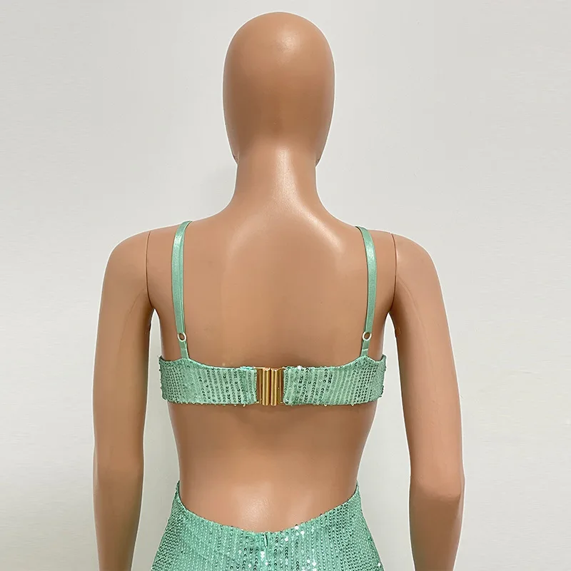 Sexy Hollow High Waist Slit Evening Dress Fashion Sequined Backless Sleeveless Elegant Party Dresses Solid Long Graduation Dress 120 Sexy Hollow High Waist Slit Evening Dress Fashion Sequined Backless Sleeveless Elegant Party Dresses Solid Long Graduation Dress