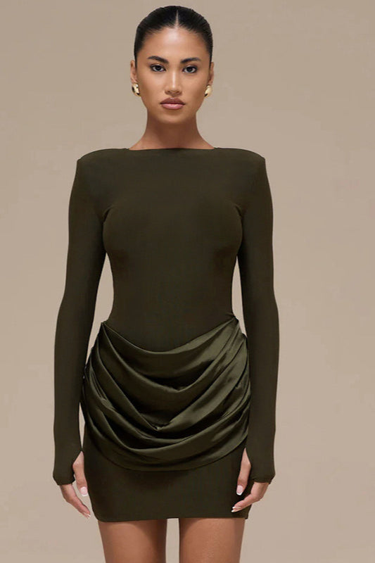 Ruched Bodycon Dress