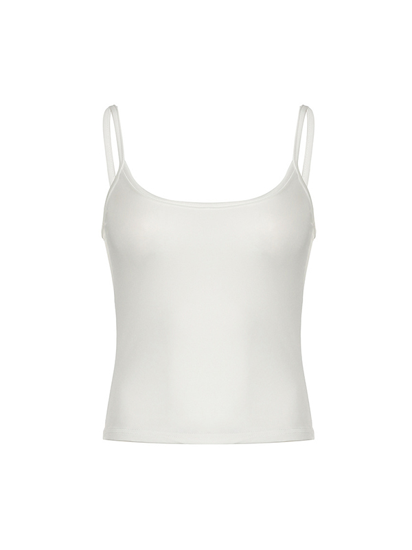 Tight Slimming Solid Color Foundation Cami Top