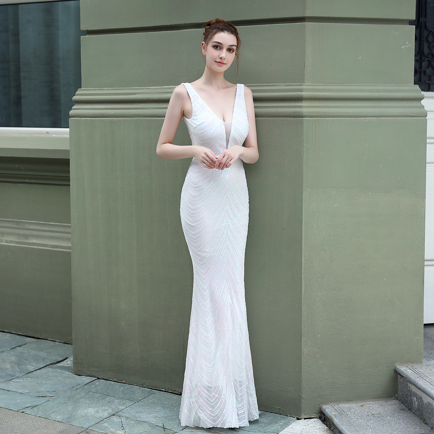 Sexy Backless Sequined Evening Dress High Waist Slim See Though Graduation Dress Solid Party Elegant Long Dresses for Women 2025 23 103A6387.jpg