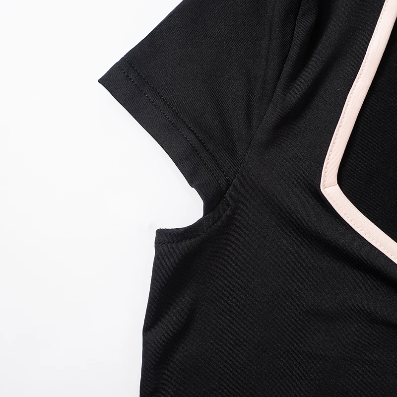 Y2k Summer Crop Top Bow Baby Tees Womens Clothes 2025 Chic Cute Low Cut Short Sleeve T Shirts Black 18 Y2k Summer Crop Top Bow Baby Tees Womens Clothes 2025 Chic Cute Low Cut Short Sleeve T Shirts Black