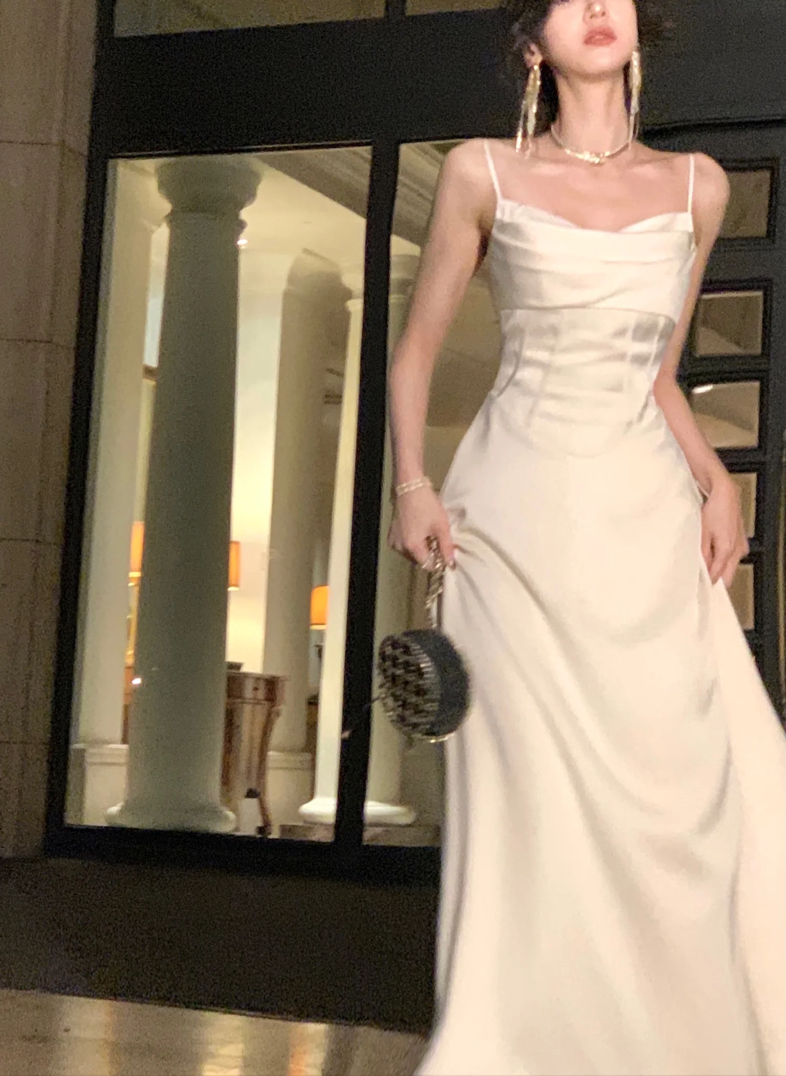 New Summer Satin Midi Dress Women Slim Spaghetti Strap Elegant Party Dresses Wedding Evening Birthday Backless Prom Robe Clothes 30 New Summer Satin Midi Dress Women Slim Spaghetti Strap Elegant Party Dresses Wedding Evening Birthday Backless Prom Robe Clothes