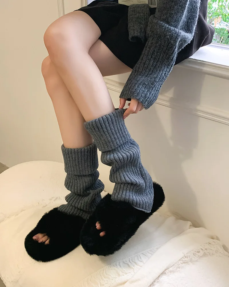 Ootddress Knitted Loose Socks For Women 2025 New Autumn Winter Warm Solid Leg Warmer Girl Korean Casual Lovely Knitwear Socks Woman 16 Ootddress Knitted Loose Socks For Women 2025 New Autumn Winter Warm Solid Leg Warmer Girl Korean Casual Lovely Knitwear Socks Woman