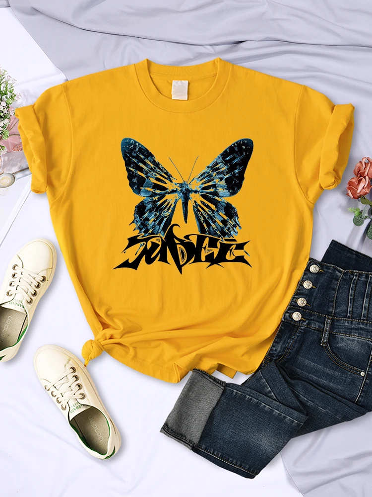 Dolce Banana Anime Printed T Shirts Womens Creativity Breathable Tshirts Fashion O-Neck Shirts Cartoons Brand Female Tops 20 Dolce Banana Anime Printed T Shirts Womens Creativity Breathable Tshirts Fashion O-Neck Shirts Cartoons Brand Female Tops