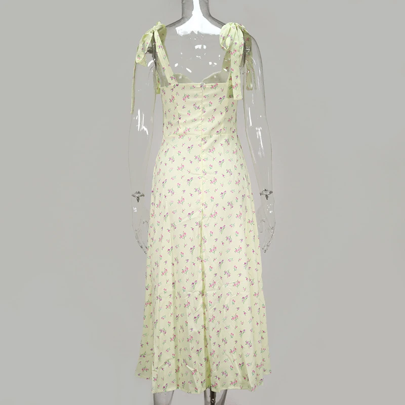 Ootddress Women Summer Maxi Dress 2025 Boho Straghtti Strap Floral Print Dress Holiday Party Backless Elegant Vestidos Beach-Wear 22 Ootddress Women Summer Maxi Dress 2025 Boho Straghtti Strap Floral Print Dress Holiday Party Backless Elegant Vestidos Beach-Wear