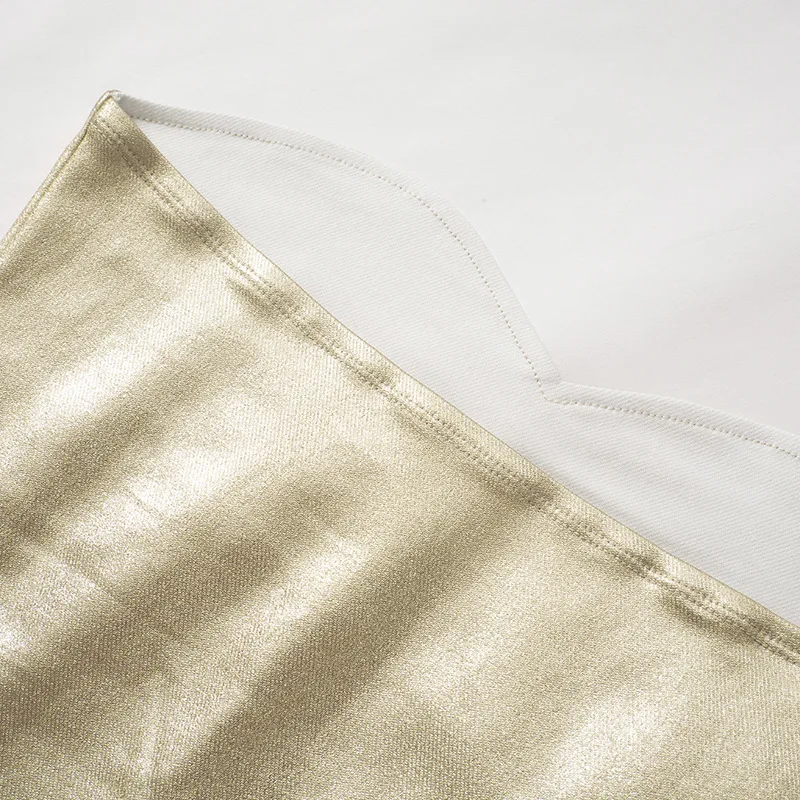 Ootddress Gold PU Crop Tops For Women 2025 Bodycon Backless Sexy Off Shoulder Tank Top Hot Girls Street Slim Party Tube Top Ladies 12 Ootddress Gold PU Crop Tops For Women 2025 Bodycon Backless Sexy Off Shoulder Tank Top Hot Girls Street Slim Party Tube Top Ladies