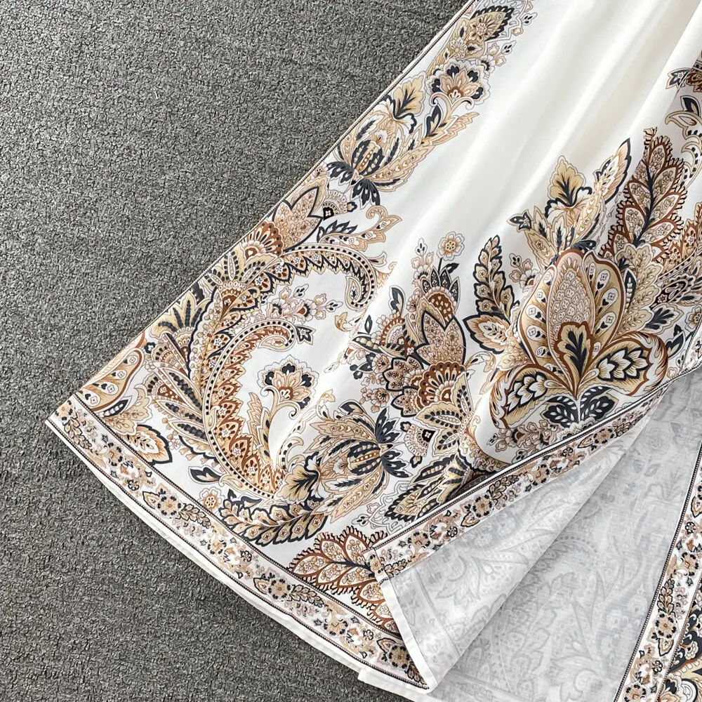 Women Vintage Long Dress Fashion Print A-line Ruffled Elegant Floral Party Dresses Ladies Long Sleeve Casual Long Robe Vestidos 12 Women Vintage Long Dress Fashion Print A-line Ruffled Elegant Floral Party Dresses Ladies Long Sleeve Casual Long Robe Vestidos