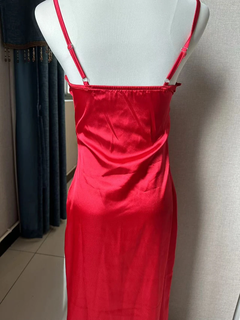 Sexy Backless High Waist Suspender Dress Solid Elegant Slit Formal Occasion Evening Dresses Slim Fit Party Dress for Women 2025 7 Sexy Backless High Waist Suspender Dress Solid Elegant Slit Formal Occasion Evening Dresses Slim Fit Party Dress for Women 2025