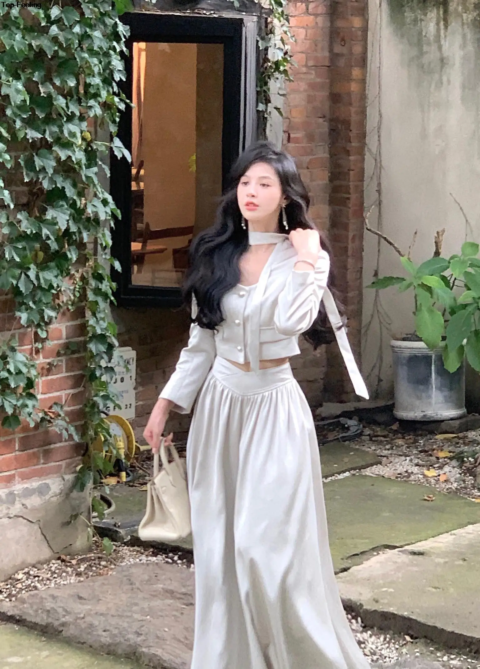 Autumn New Elegant Skirt 2 Piece Sets for Women's Korean Fashion Button Blazer High Waist A-line Skirts Suit Y2k Outfits Clothes 29 Autumn New Elegant Skirt 2 Piece Sets for Women's Korean Fashion Button Blazer High Waist A-line Skirts Suit Y2k Outfits Clothes