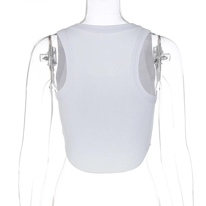 Ootddress Female Slim Patchwork Tank Top Sleeveless Casual White Y2k Top Slim Inner Basic Summer Vest Sexy For Women Crop top Vest 18 Ootddress Female Slim Patchwork Tank Top Sleeveless Casual White Y2k Top Slim Inner Basic Summer Vest Sexy For Women Crop top Vest