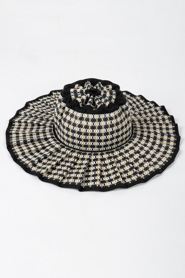 Stylish Foldable Sun-protective Woven Casual Straw Hat