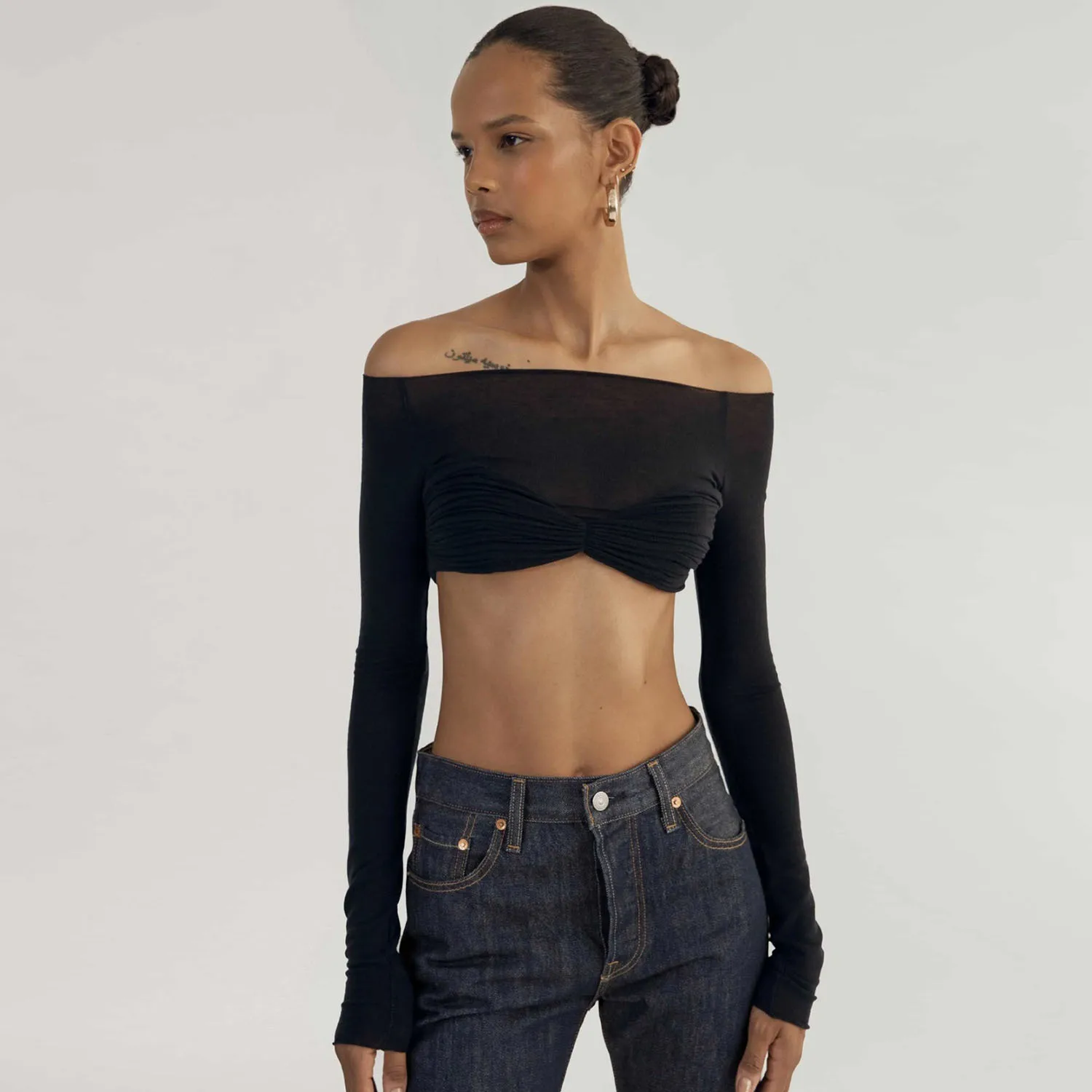 Ootddress Sheer Sexy Bodysuit Lingerie Mesh See-Through Body Tops Women 2025 New Long Sleeve Twist Wrap Backless Top Tees Bodysuits 31 Ootddress Sheer Sexy Bodysuit Lingerie Mesh See-Through Body Tops Women 2025 New Long Sleeve Twist Wrap Backless Top Tees Bodysuits
