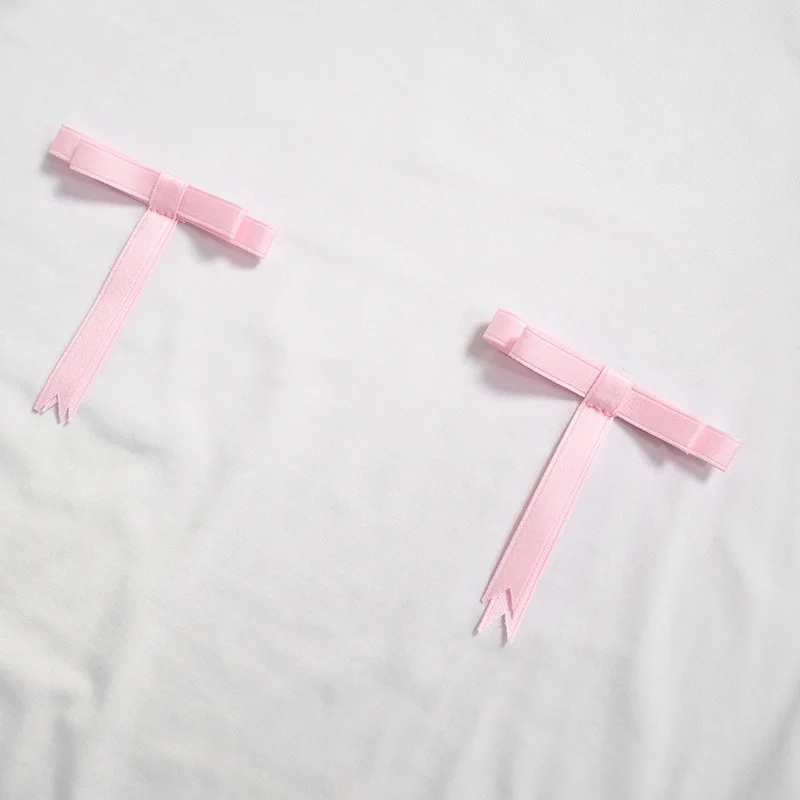 Ootddress Splice Bow Shirts For Women Slim O Neck Long Sleeve Crop Tops Female 2025 Autumn Fashion Bodycon White Tshirts Ladies New