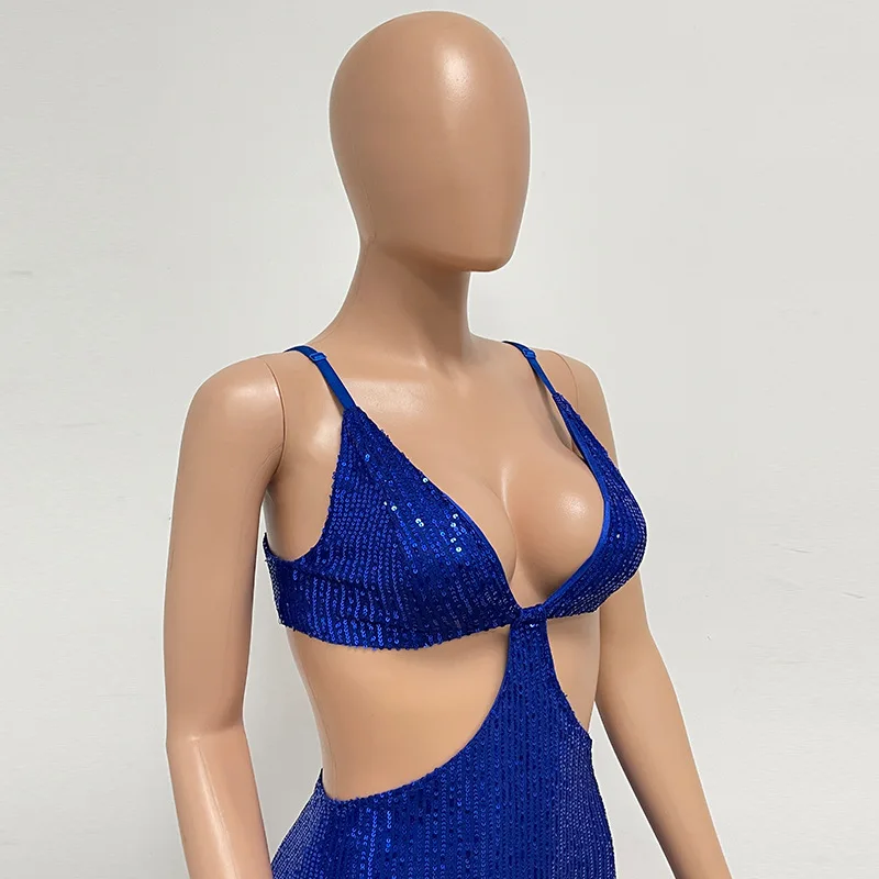 Sexy Hollow High Waist Slit Evening Dress Fashion Sequined Backless Sleeveless Elegant Party Dresses Solid Long Graduation Dress 47 Sexy Hollow High Waist Slit Evening Dress Fashion Sequined Backless Sleeveless Elegant Party Dresses Solid Long Graduation Dress