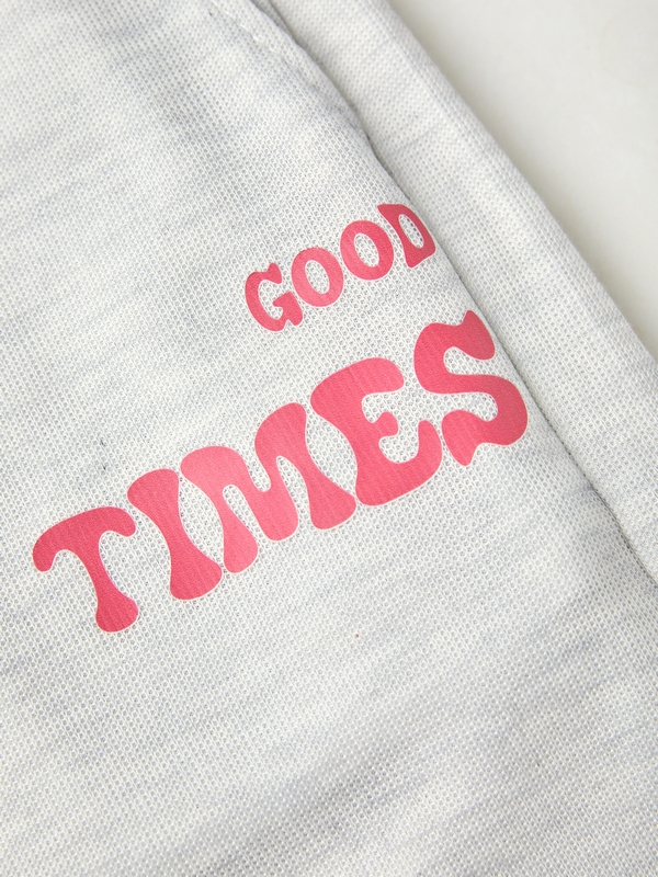 Contrast Color Print Baggy Hip Pop Jazz Sweatpants
