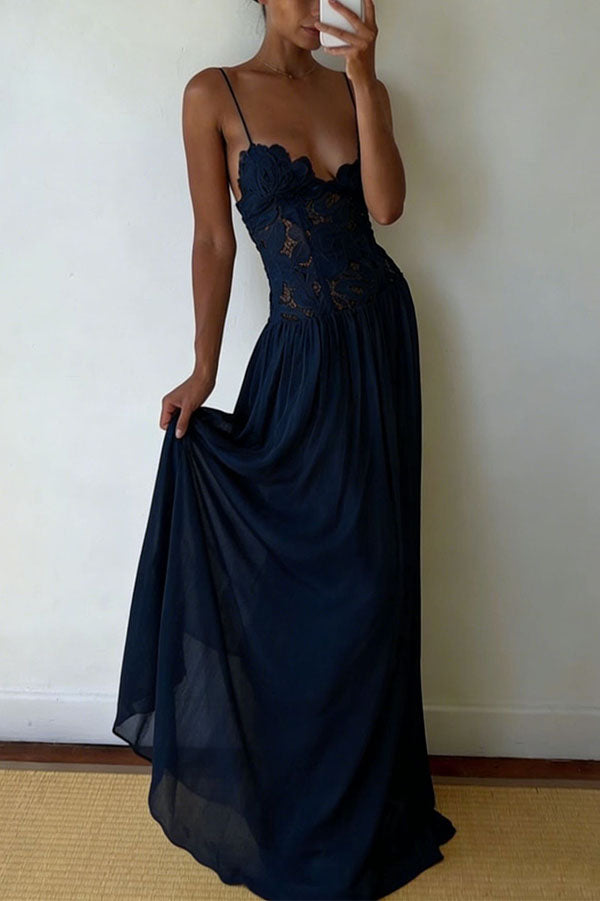 Amelie Lace Bustier Dress