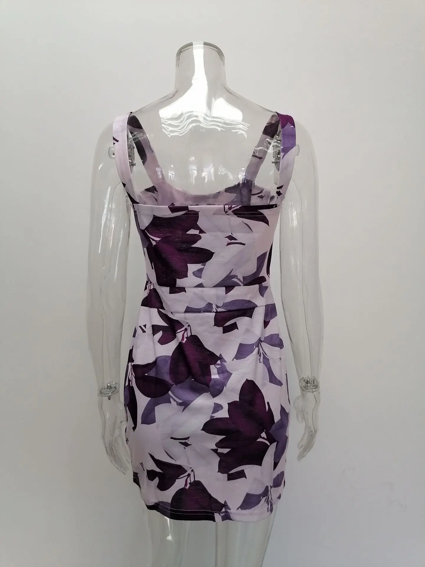 Summer Spaghetti Strap Mini Dresses For Women Color Printed Sleeveless Sexy Hollow Out Short Bodycon Dress Streetwear Vestidos 23 Summer Spaghetti Strap Mini Dresses For Women Color Printed Sleeveless Sexy Hollow Out Short Bodycon Dress Streetwear Vestidos