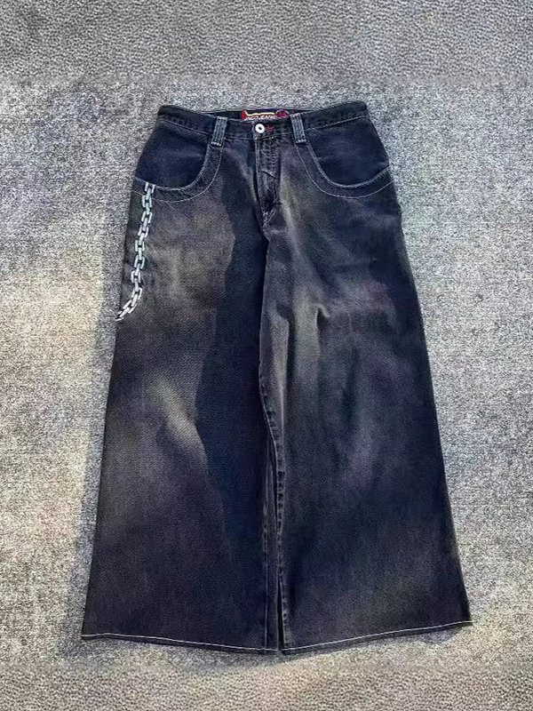 Retro Hip Hop Loose Boyfriend Jeans