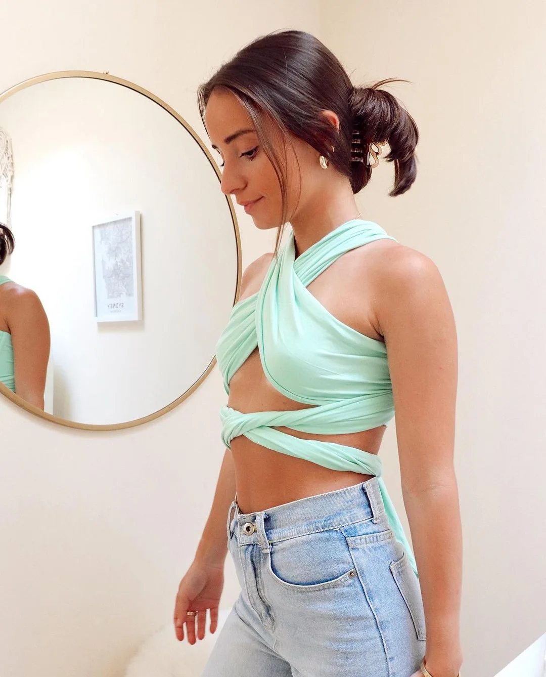 Ootddress DIY Summer Tops For Women 2025 Hot Sale Y2K Style Bandage Halter Crop Top All-Match Camis Fitness Female Beach Party Wear 40 Ootddress DIY Summer Tops For Women 2025 Hot Sale Y2K Style Bandage Halter Crop Top All-Match Camis Fitness Female Beach Party Wear