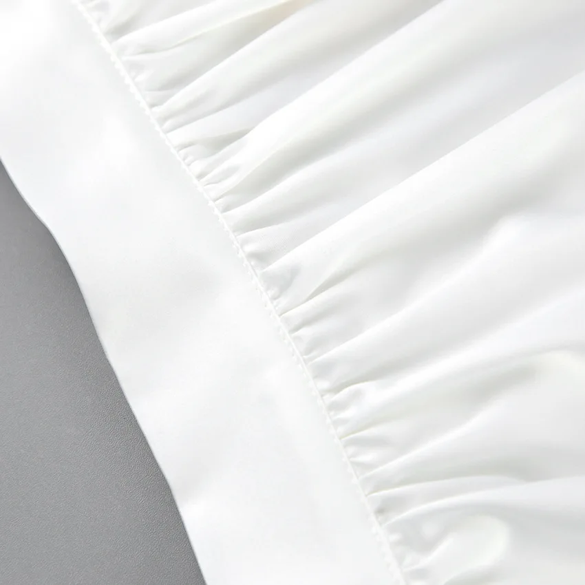 Ootddress Silk Satin White Maxi Skirt Long Ruffled Pleated Skirts Elegant Lantern Pants A-Line Silk Long Skirts For Women 2025 New 34 IMG_7531.jpg