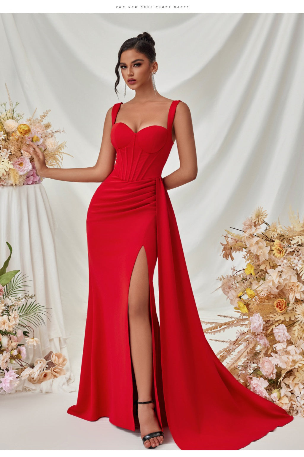 Bodycon Slit Maxi Dress