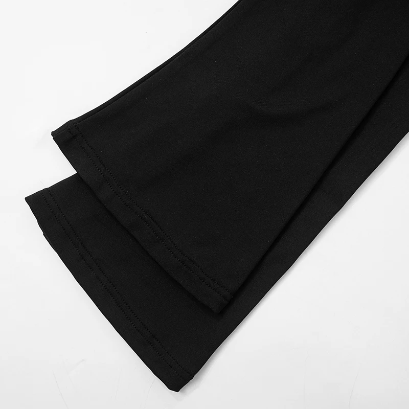 Ootddress Black One Shoulder Backless Long Sleeve Slim Fit Bow Embellished Package Hip Dress Hottie Sweety Girls Autumn Wearing