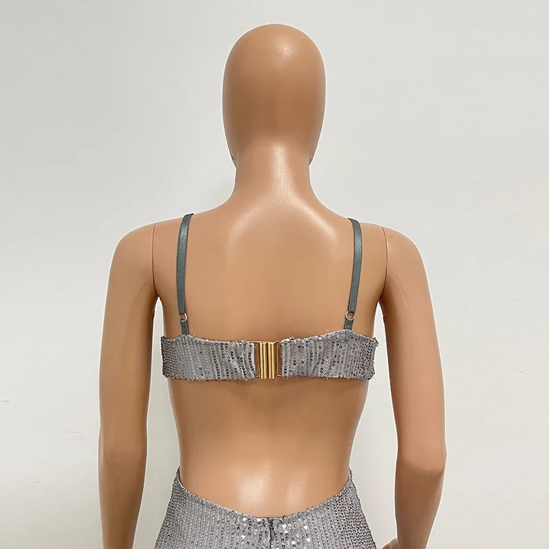 Sexy Hollow High Waist Slit Evening Dress Fashion Sequined Backless Sleeveless Elegant Party Dresses Solid Long Graduation Dress 88 Sexy Hollow High Waist Slit Evening Dress Fashion Sequined Backless Sleeveless Elegant Party Dresses Solid Long Graduation Dress