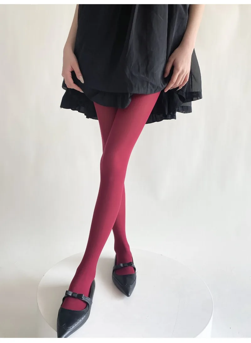 Ootddress Tights Women Leggings Bodycon Sexy Red See Through Lingerie Femme Pantyhose Summer New Slim Lace Stockings Woman Lingerie 5 hmqViviiyNSAyin8WuaVt2O3QK+WBH5dn9wG