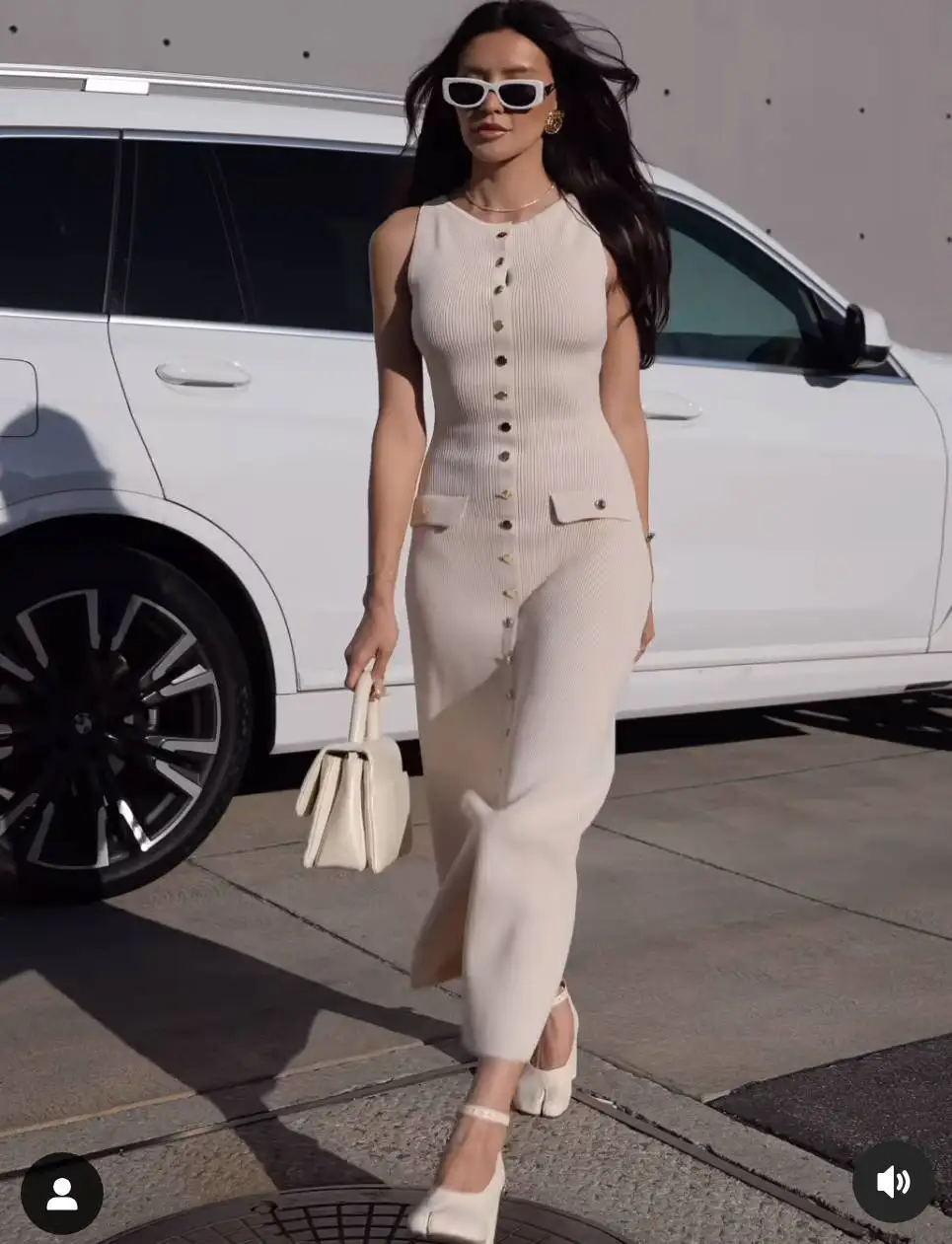 Ootddress Knit Ribbed Cardigan Maxi Dress Female High Waist Slim Pocket Sleeveless Elegant Party Dress Women's Knitwear Long Dress
