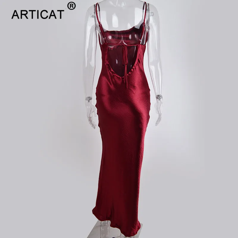 Ootddress Gold Satin Lace Up Sexy Party Dress Women Strap Backless Silk Long Dress Elegant Club Evening Soft Winter Dress Vestidos 26 Ootddress Gold Satin Lace Up Sexy Party Dress Women Strap Backless Silk Long Dress Elegant Club Evening Soft Winter Dress Vestidos