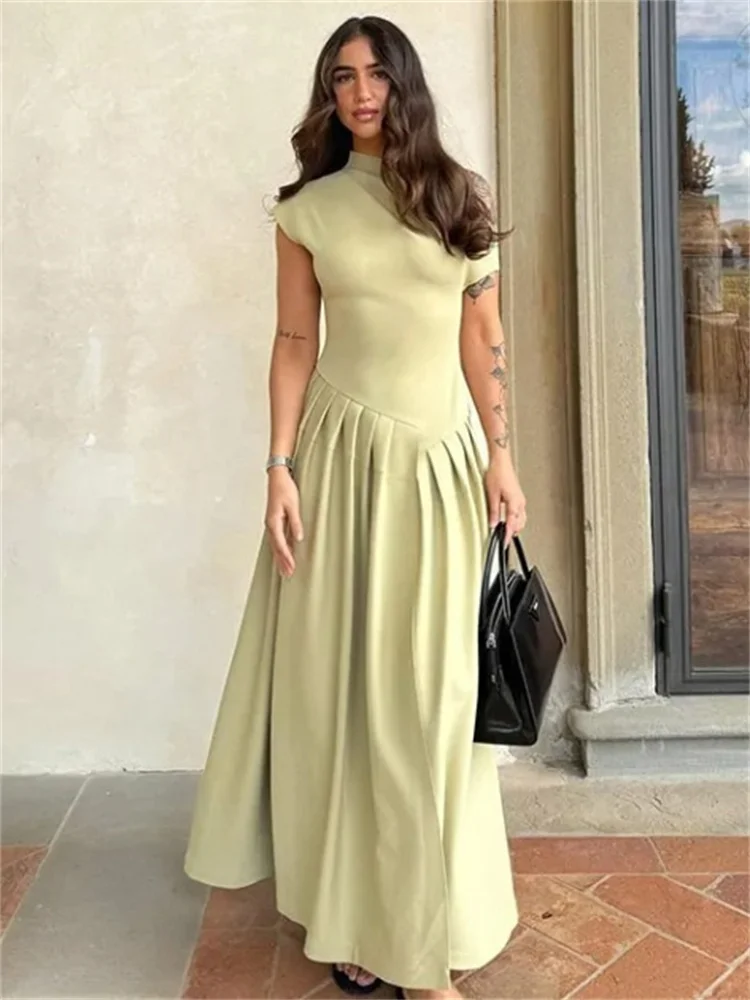 Ootddress Black Off-Shoulder Autumn Long Dress For Women High Waist Patchwork Slim Sexy One-Shoulder Party Dress Female Maxi Dress