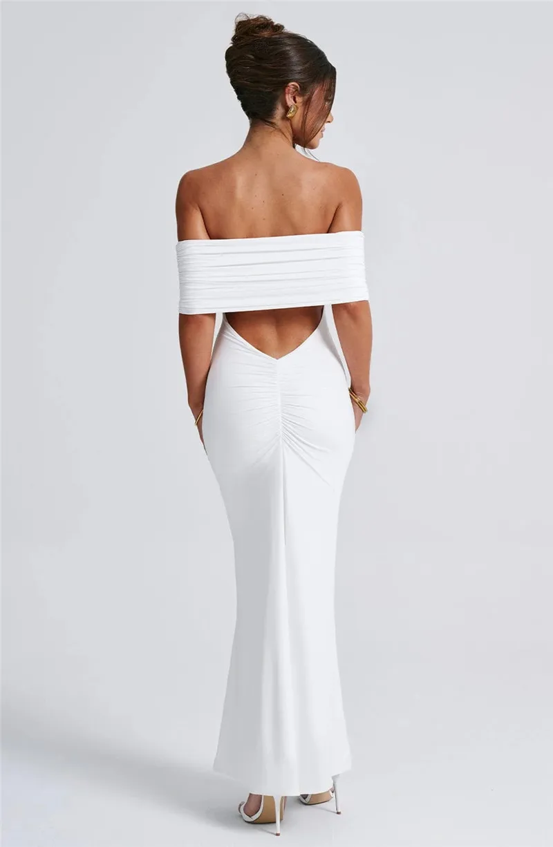 belinda-maxi-dress-ivory-dress-babyboo-fashion-31536081535039_1000x1533.webp.jpg Ootddress Strapless Backless Sexy Maxi Dress For Women Black Solid Off-shoulder Sleeveless Bodycon Club Party Long Dress Elegant