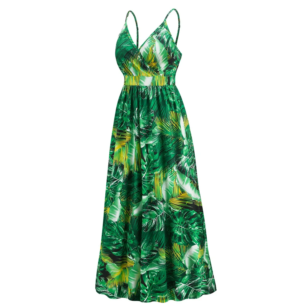 Bohemian Style Print Spaghetti Strap Dresses Women Sexy V-neck Backless Beach Vacation Long Dress Female Vestido 2025 Summer New 12 LQ479-caolv-(6).jpg