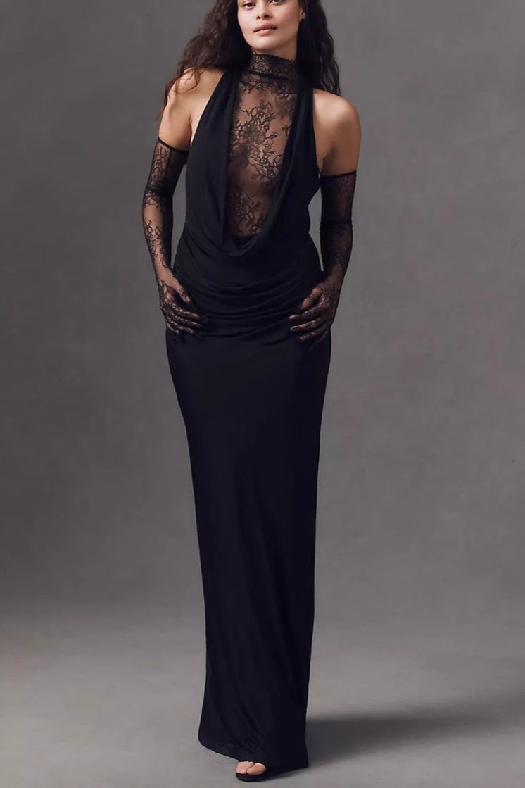 Cutout Bodycon Maxi Dress